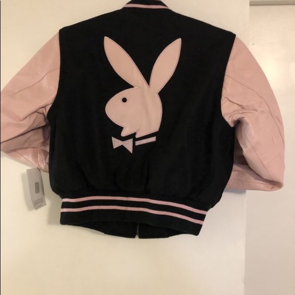 Brand new playboy reversible varsity jacket - Picture 5 of 7